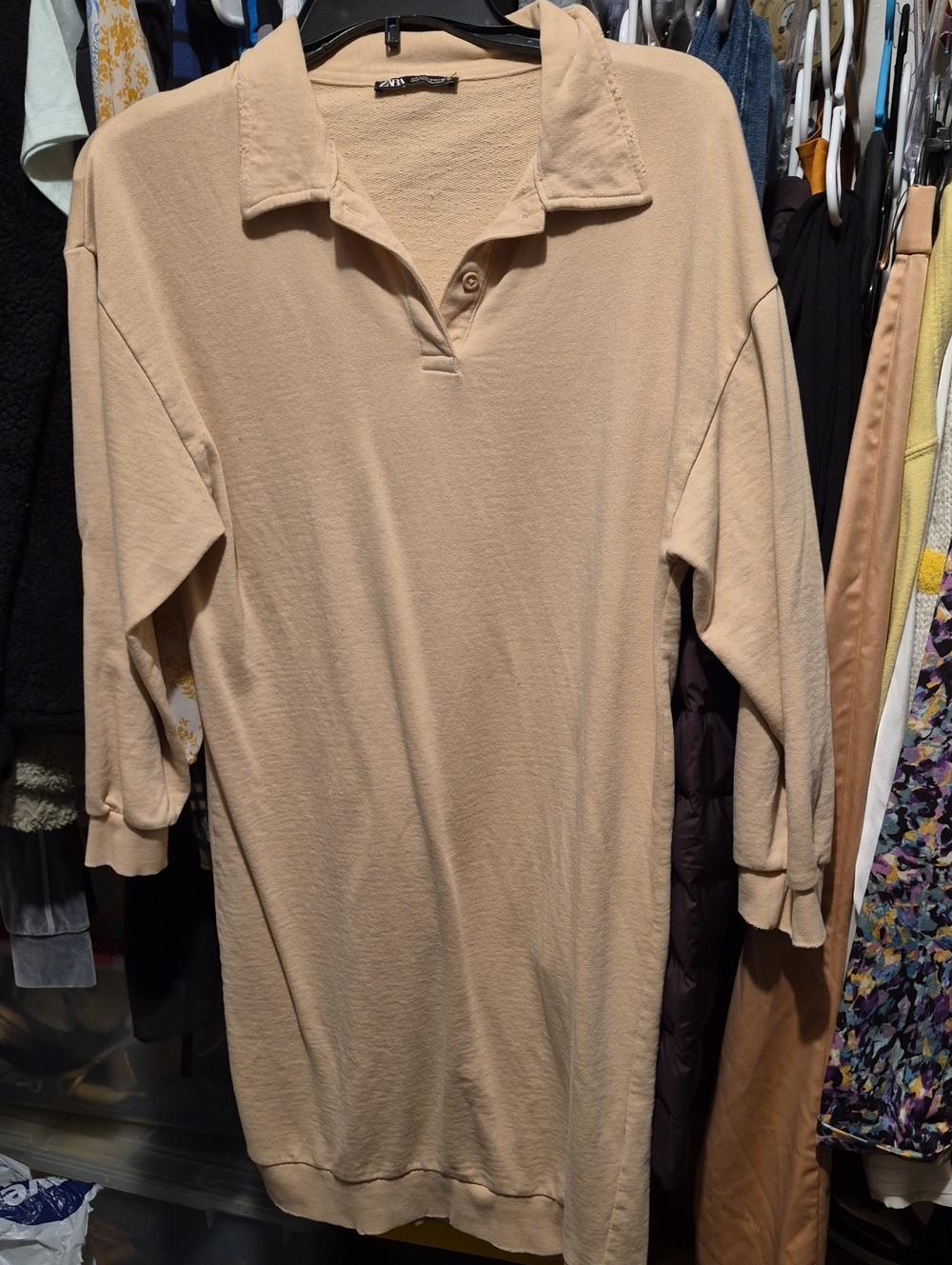 Zara Knit Top in Beige